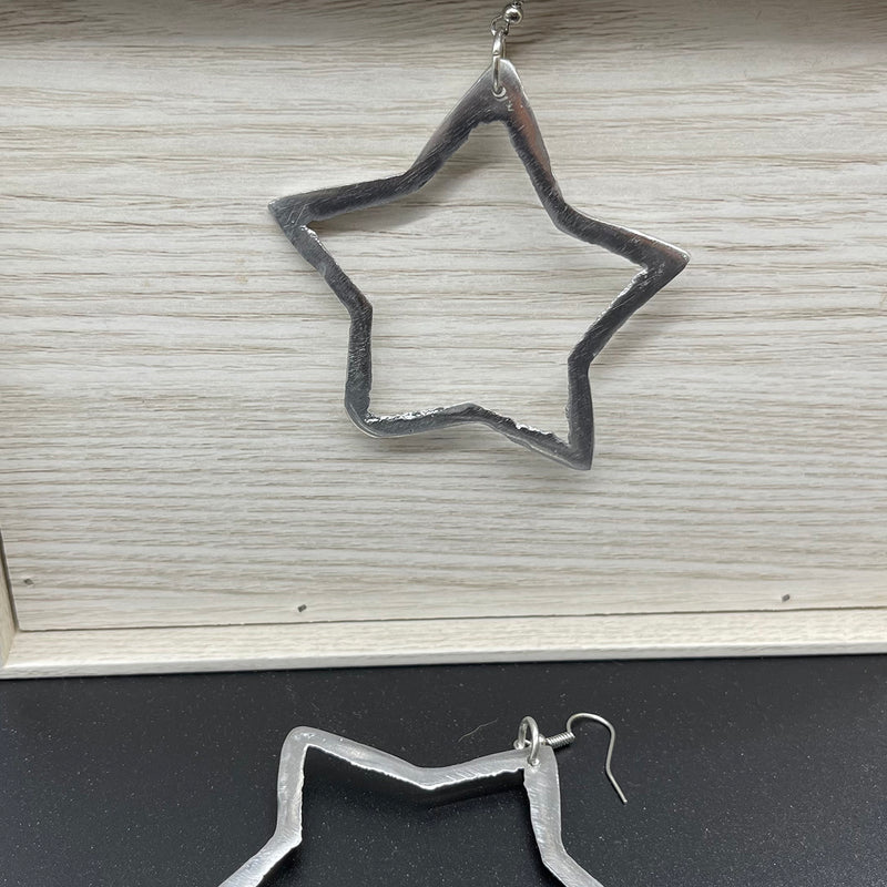 Earrings big star