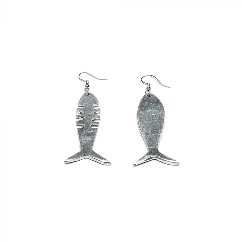 Aluminium Earrings Fish